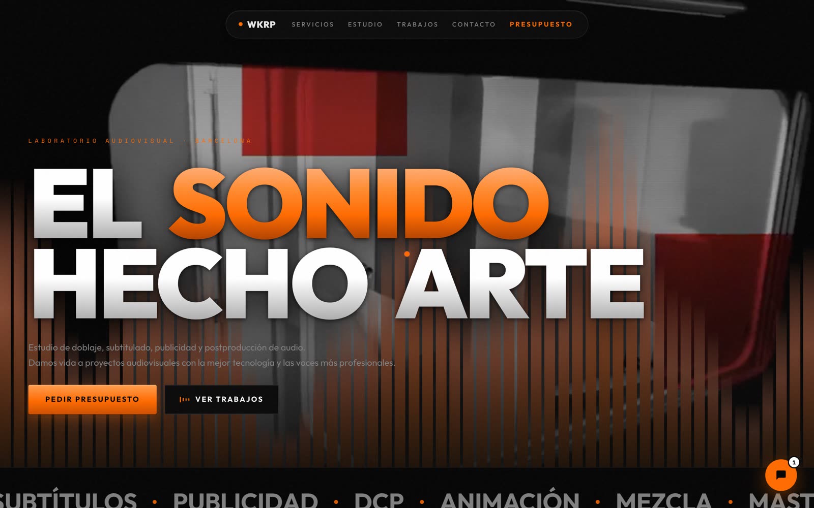 WKRP Studio, vista de escritorio